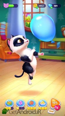 دانلود بازی My Cat Virtual Pet Tamagotchi kitten simulator اندروید