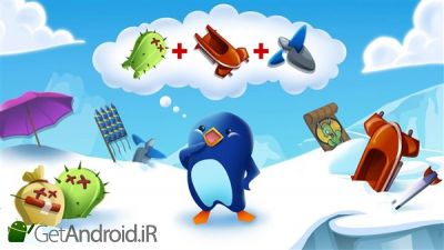 دانلود بازی Learn 2 Fly upgrade penguin games اندروید