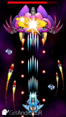 دانلود بازی Galaxy Attack Robot Transform Chicken Shooter اندروید