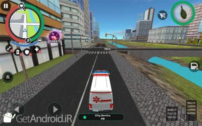 دانلود بازی Stickman Rope Hero 2 اندروید