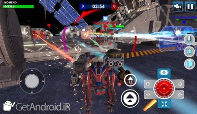 دانلود بازی   Mech Wars Multiplayer Robots Battle اندروید