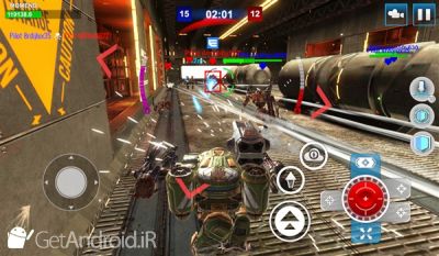 دانلود بازی   Mech Wars Multiplayer Robots Battle اندروید