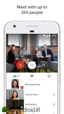 دانلود برنامه Google Meet اندروید