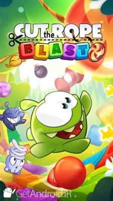 دانلود بازی   Cut the Rope BLAST اندروید