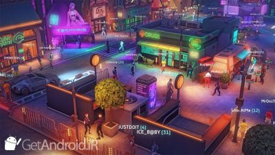 دانلود بازی Cyberika Action Adventure Cyberpunk RPG اندروید