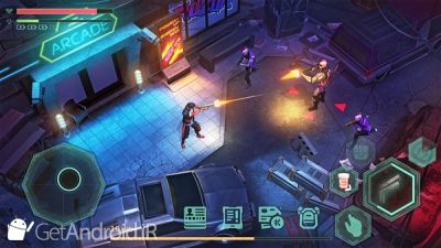 دانلود بازی Cyberika Action Adventure Cyberpunk RPG اندروید