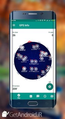 دانلود برنامه GPS info premium اندروید