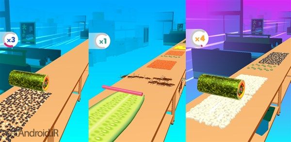 بازی Sushi Roll 3D اندروید