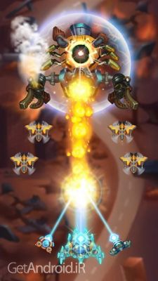 دانلود بازی Sky Raptor Space Shooter اندروید