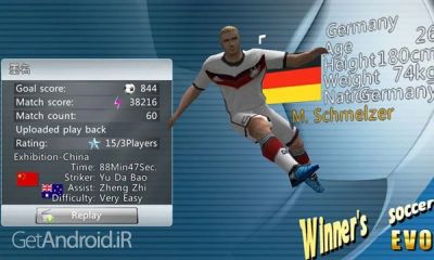 دانلود بازی Winner Soccer Evolution اندروید