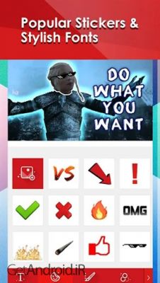 دانلود برنامه Thumbnail Maker Channel Art Maker اندروید