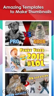 دانلود برنامه Thumbnail Maker Channel Art Maker اندروید