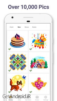 دانلود بازی Pixel Art Color by Number اندروید