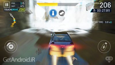 دانلود بازی Asphalt Nitro 2 اندروید