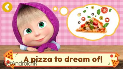 دانلود بازی Masha and the Bear Pizzeria Game اندروید