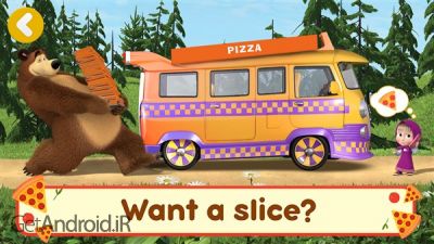 دانلود بازی Masha and the Bear Pizzeria Game اندروید