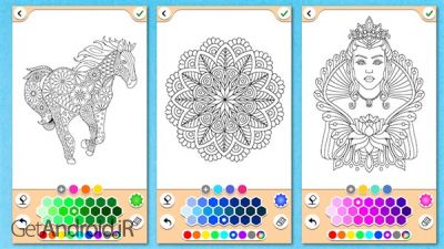 دانلود بازی Mandala Coloring Pages اندروید