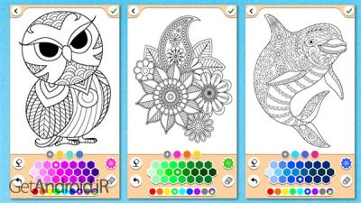 دانلود بازی Mandala Coloring Pages اندروید