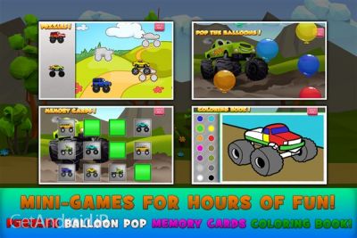 دانلود بازی Monster Trucks Game for Kids 2 اندروید