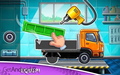 دانلود بازی Truck games for kids اندروید