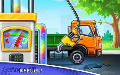 دانلود بازی Truck games for kids اندروید