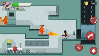 دانلود بازی Stickman vs Zombies اندروید