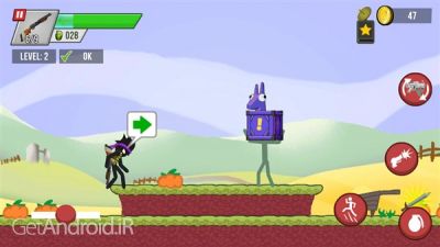 دانلود بازی Stickman vs Zombies اندروید