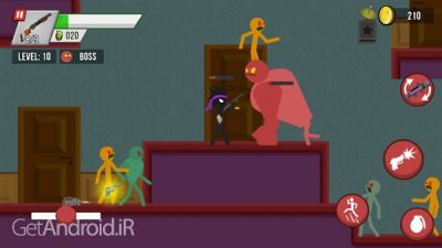 دانلود بازی Stickman vs Zombies اندروید
