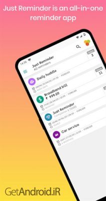 دانلود بازی Just Reminder with Alarm اندروید