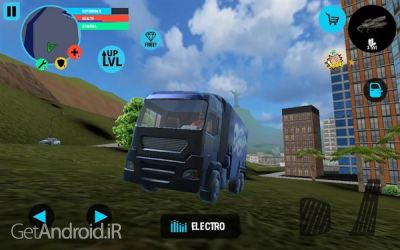 دانلود بازی Truck Driver City Crush اندروید