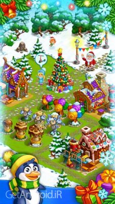 دانلود بازی Farm Snow اندروید