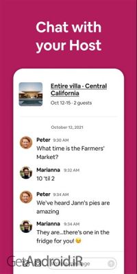 دانلود اپلیکیشن Airbnb اندروید