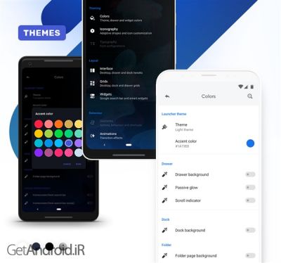 دانلود لانچر hyperion launcher اندروید