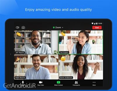 دانلود برنامه ZOOM Cloud Meetings اندروید