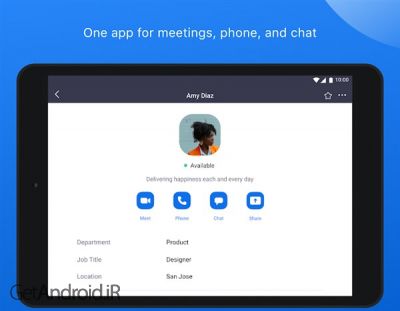 دانلود برنامه ZOOM Cloud Meetings اندروید