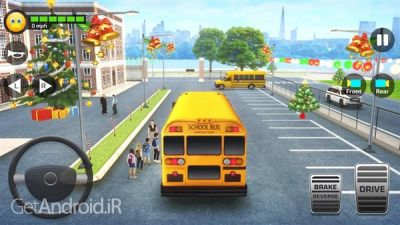 دانلود بازی School Bus Simulator Driving اندروید