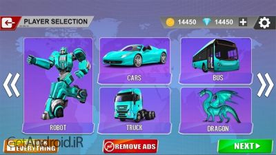 دانلود بازی Dragon Robot Police Truck اندروید