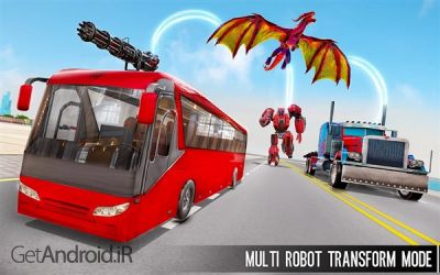 دانلود بازی Dragon Robot Police Truck اندروید