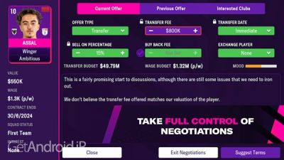 دانلود بازی Football Manager 2022 Mobile اندروید