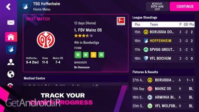 دانلود بازی Football Manager 2022 Mobile اندروید