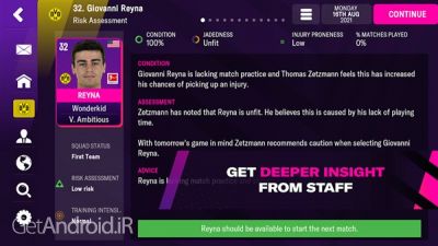 دانلود بازی Football Manager 2022 Mobile اندروید