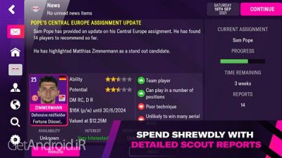 دانلود بازی Football Manager 2022 Mobile اندروید