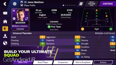 دانلود بازی Football Manager 2021 Mobile اندروید