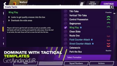 دانلود بازی Football Manager 2021 Mobile اندروید