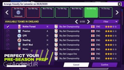 دانلود بازی Football Manager 2021 Mobile اندروید