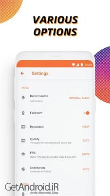دانلود برنامه Screen Recorder Video Recorder اندروید