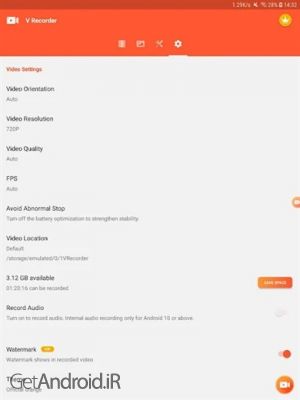 دانلود برنامه Screen Recorder Video Recorder اندروید