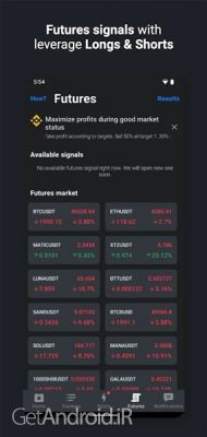 دانلود برنامه Signals Crypto اندروید