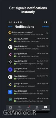 دانلود برنامه Signals Crypto اندروید
