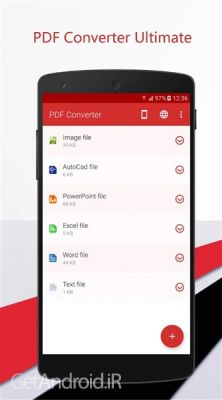 دانلود برنامه PDF Converter اندروید